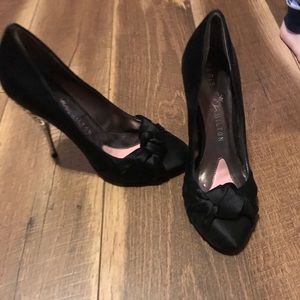 Paris Hilton Black high heels